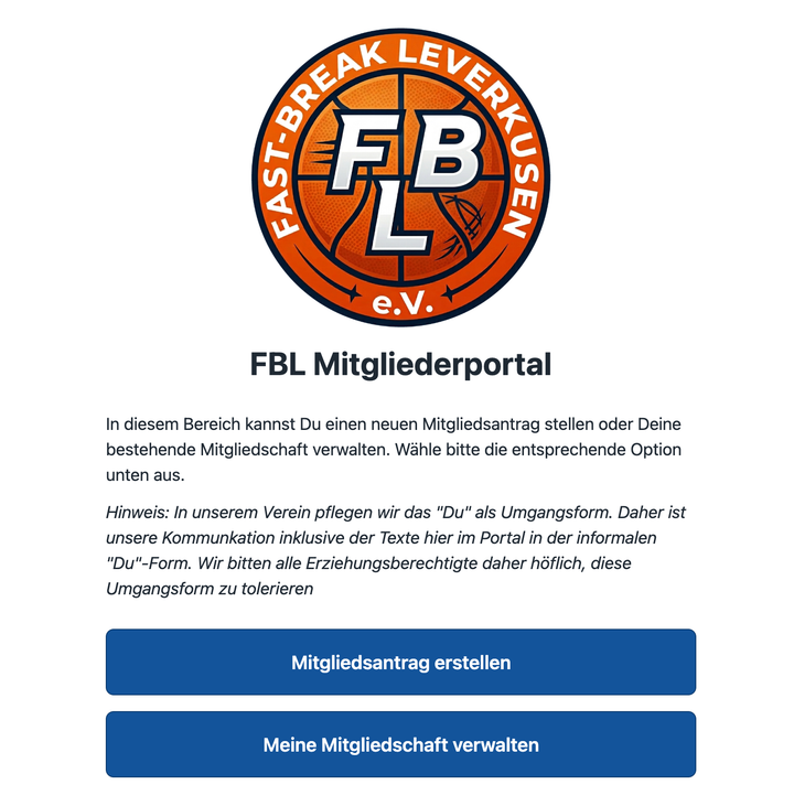 FBLManager im Regelbetrieb